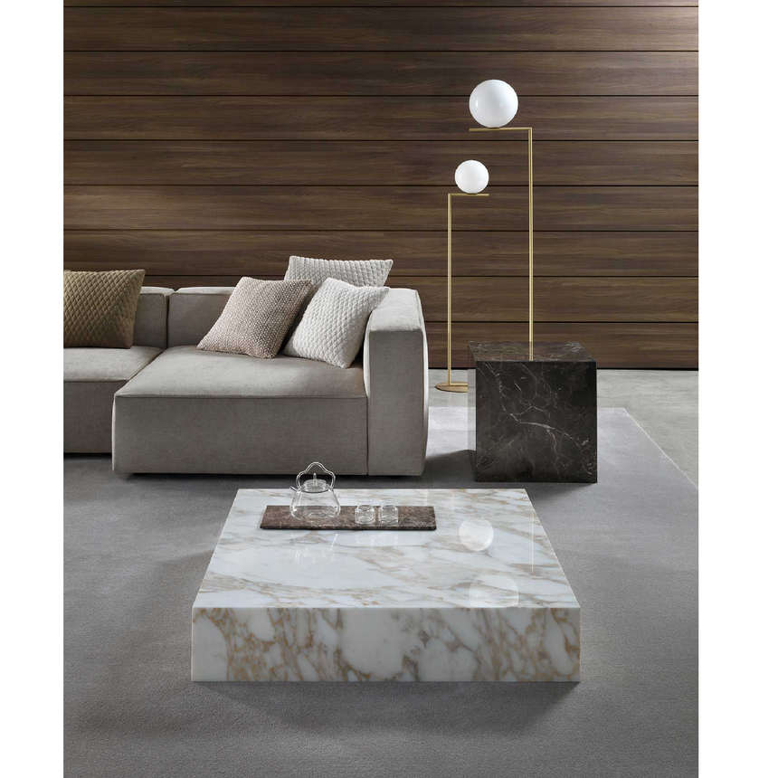 Square Metal Top Coffee Table | Marelli Thor | Italianfurniture.com