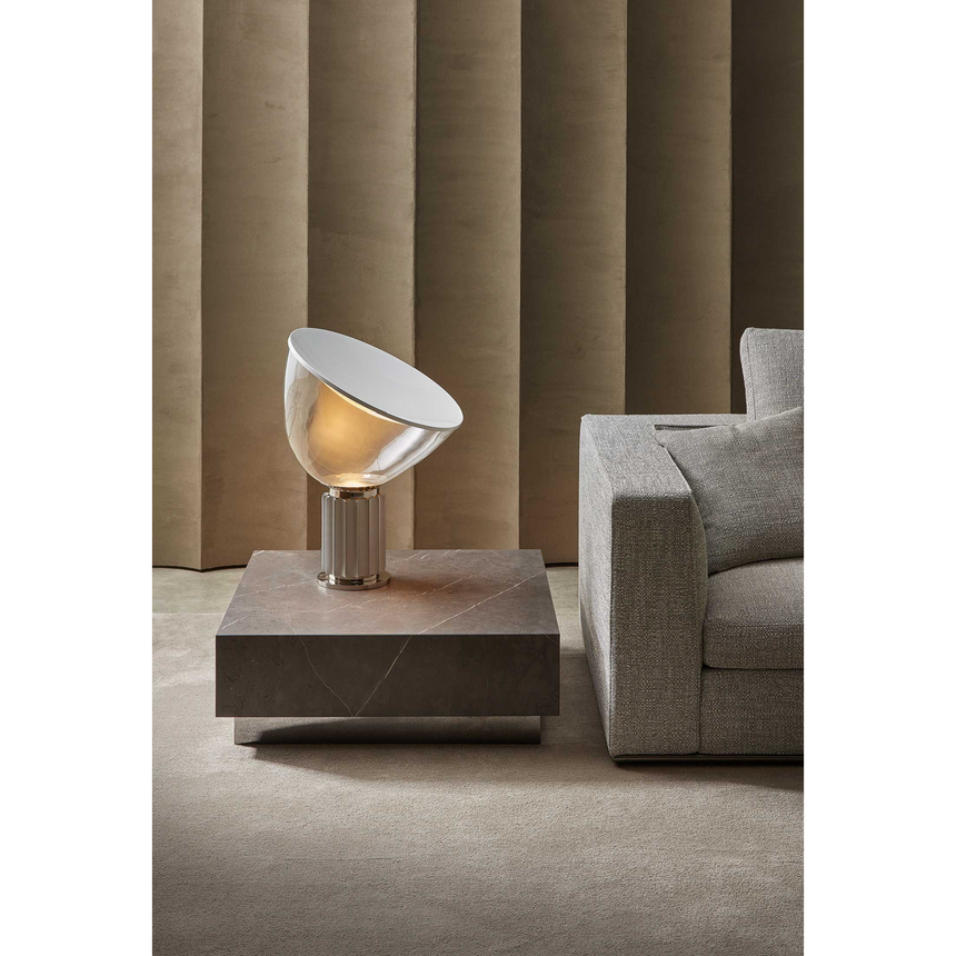 Metal Base Rectangular Coffee Table | Marelli Thor | Italianfurniture.com