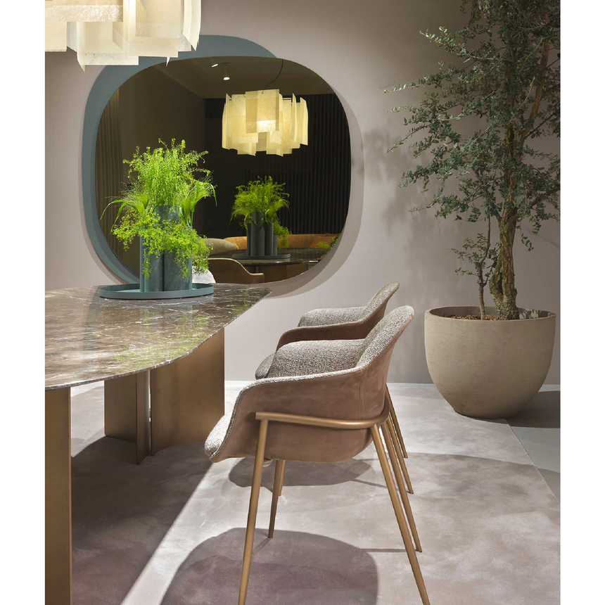 Lacquered Base Staggered Mirror | Marelli Theo | Italianfurniture.com