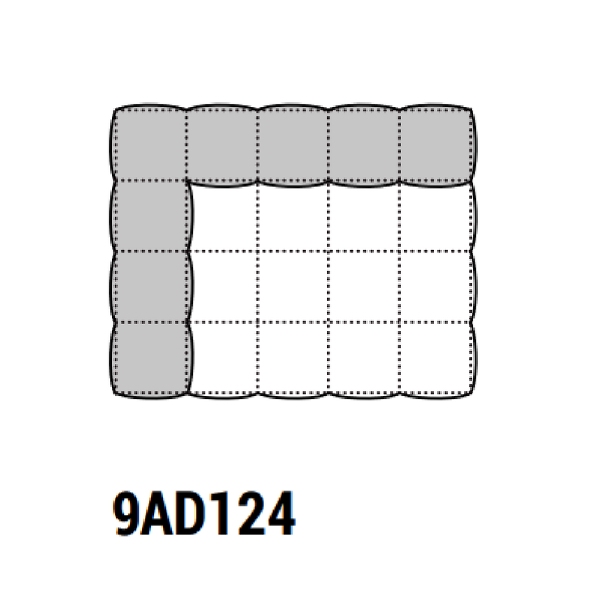 Quilted Rectangular Modular Sofa | Marelli Andy