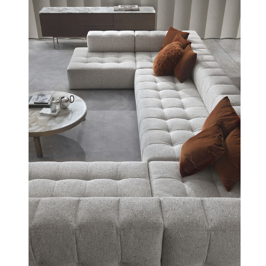 Quilted Rectangular Modular Sofa | Marelli Andy | Italianfurniture.com