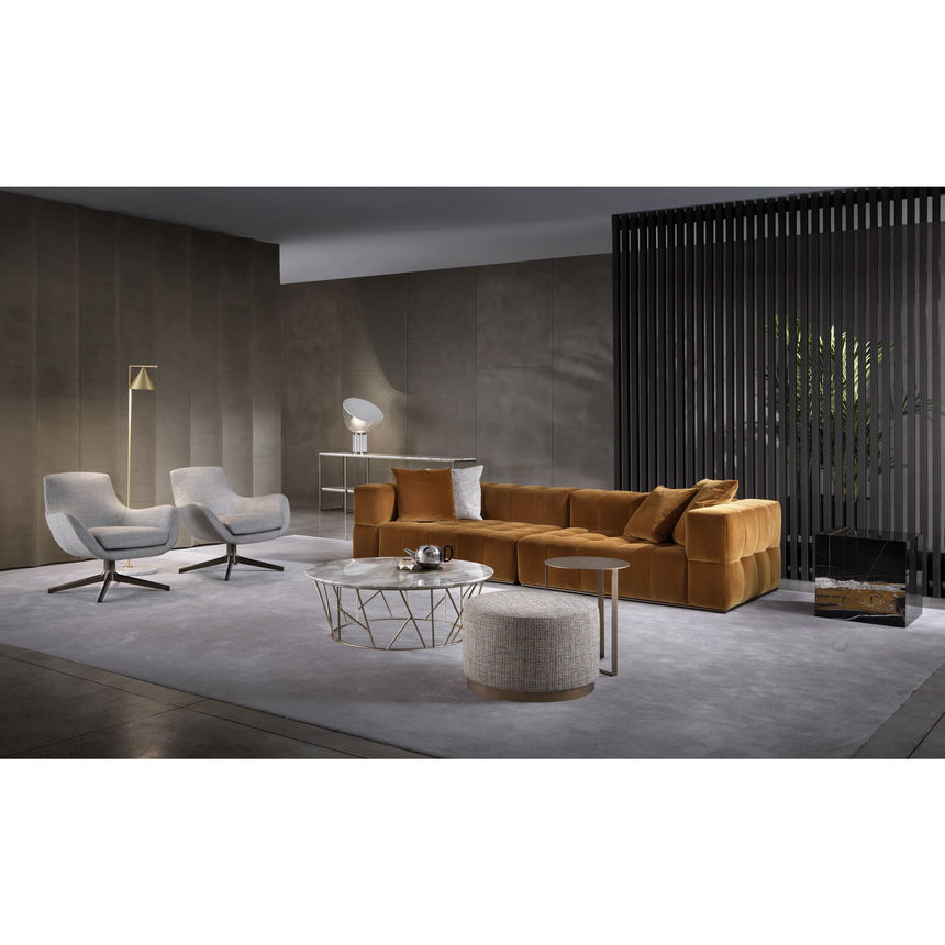 Quilted Rectangular Modular Sofa | Marelli Andy | Italianfurniture.com