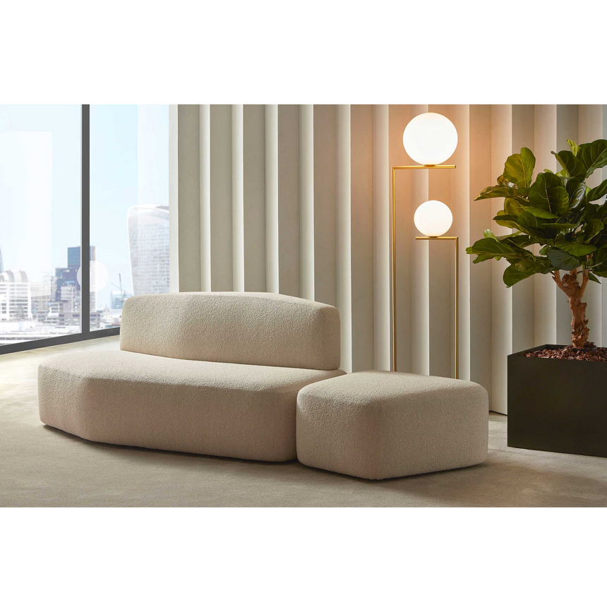 Modern Upholstered Pouf | Marelli Atacama | Italianfurniture.com