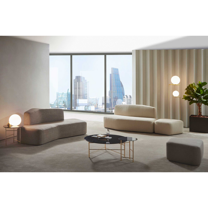 Modern Upholstered Pouf | Marelli Atacama | Italianfurniture.com