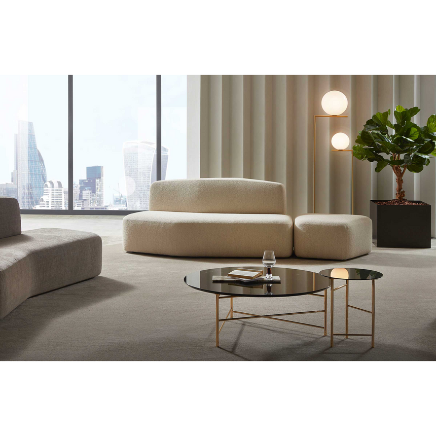 Modern Upholstered Ottoman | Marelli Atacama