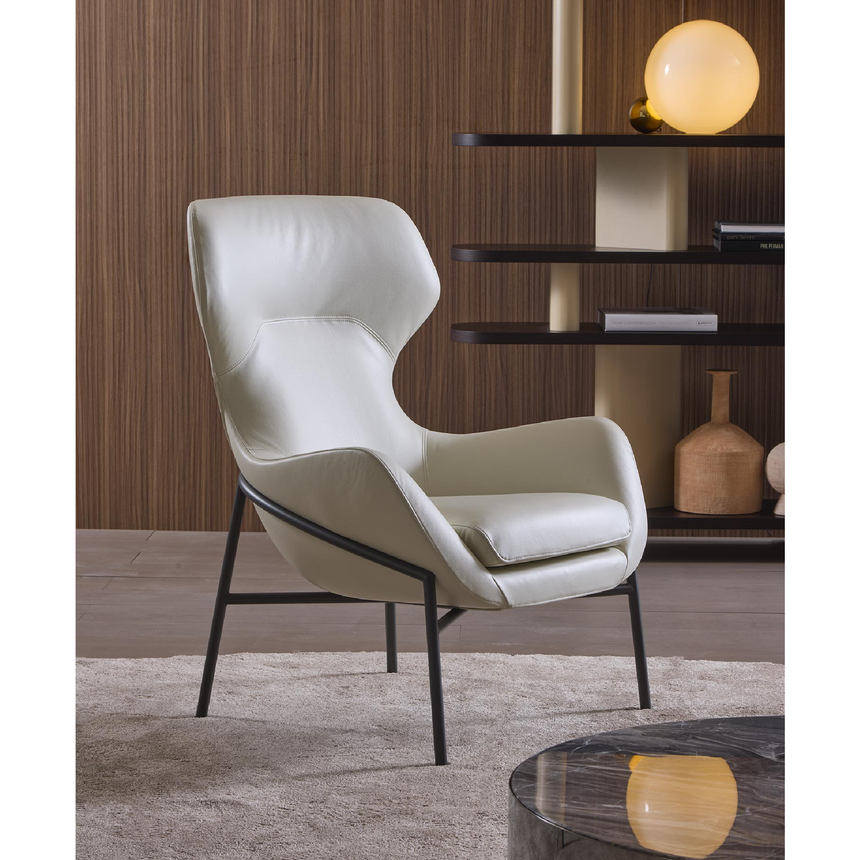 Modern Wingback Lounge Armchair | Marelli Brera | Italianfurniture.com