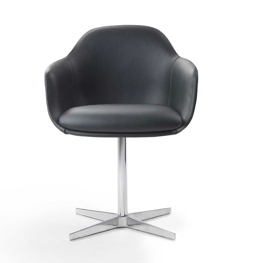 Shell Swivel Armchair | Marelli Chia | Italianfurniture.com