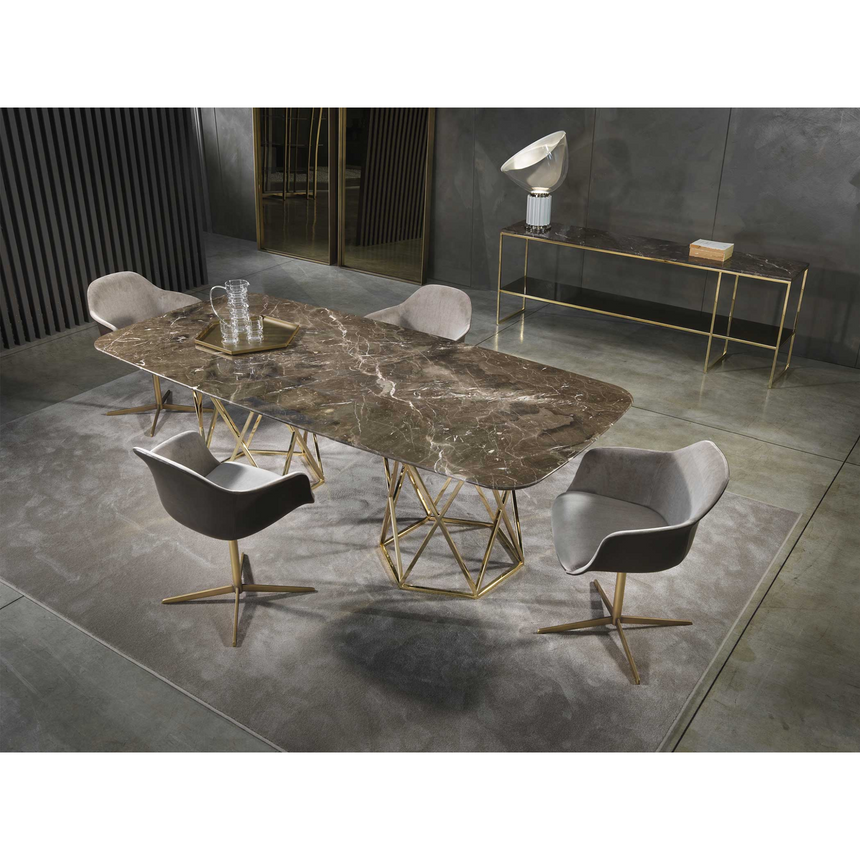 Shell Swivel Armchair | Marelli Chia | Italianfurniture.com