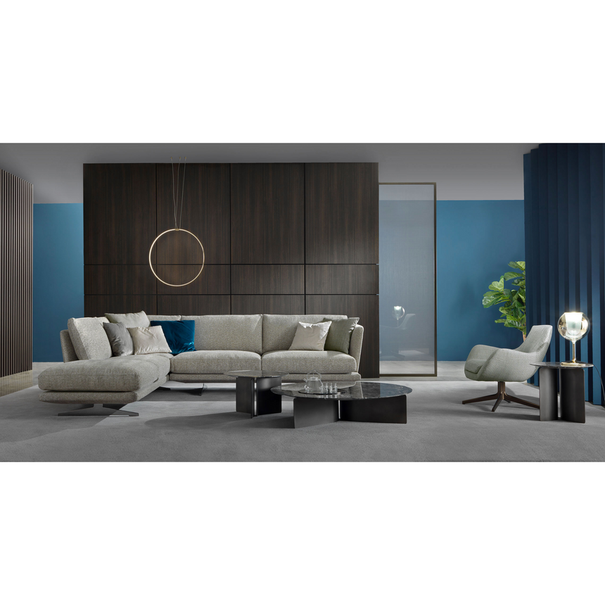 Metal Leg Corner Chair | Marelli Clipper | Italianfurniture.com