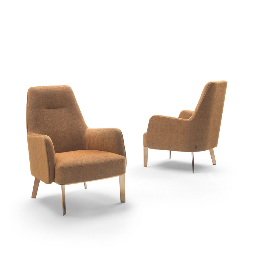 Low-Back Dining Armchair | Marelli Clipper | Italianfurniture.com