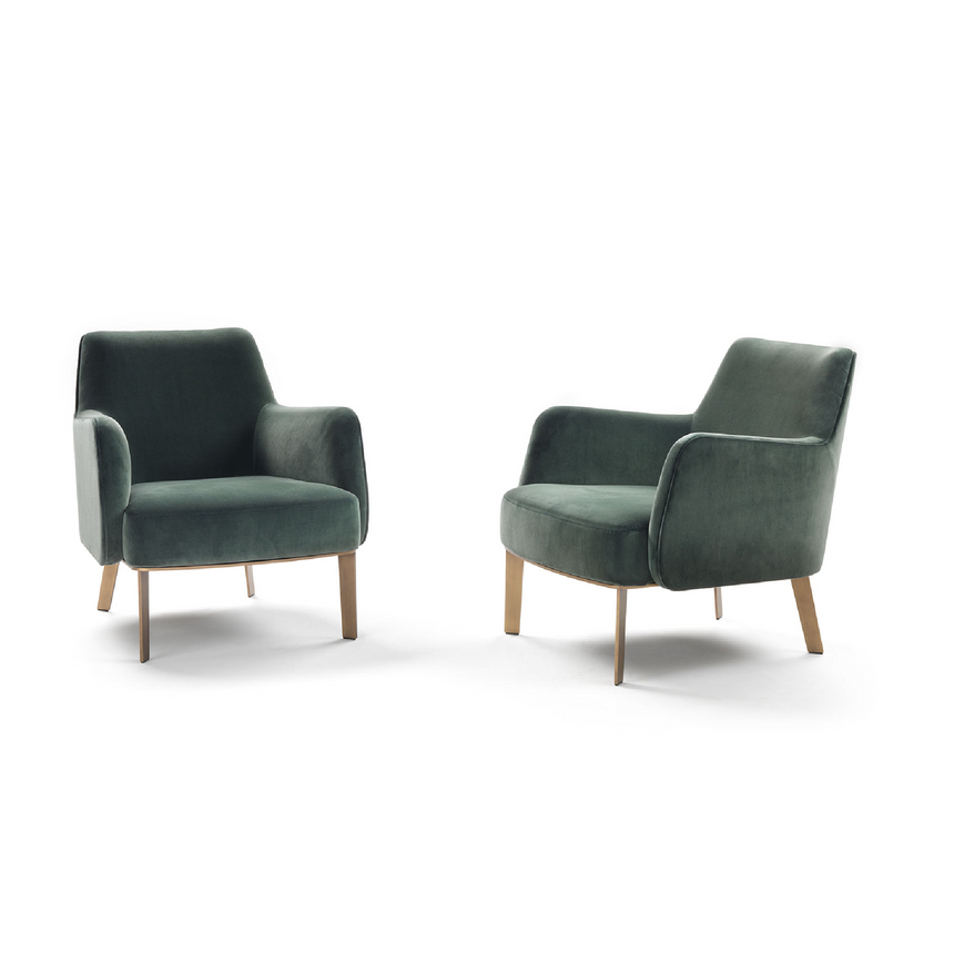 Low-Back Dining Armchair | Marelli Clipper | Italianfurniture.com