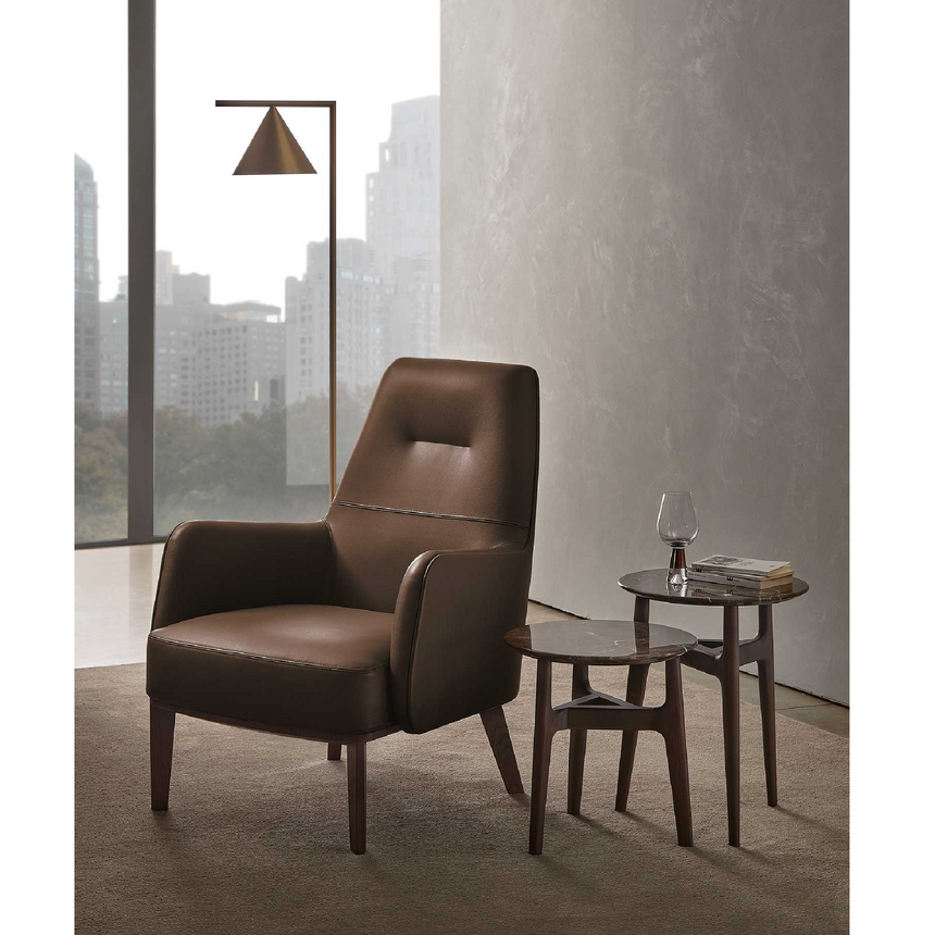 Low-Back Dining Armchair | Marelli Clipper | Italianfurniture.com
