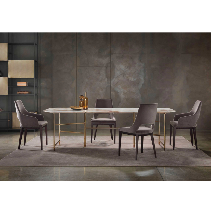 Cut-Out Design High Chair | Marelli Grace | Italianfurniture.com