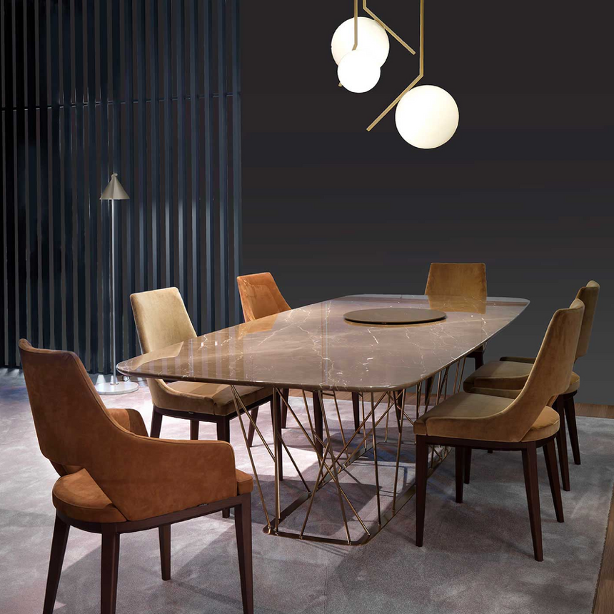 Cut-Out Low Dining Chair | Marelli Grace