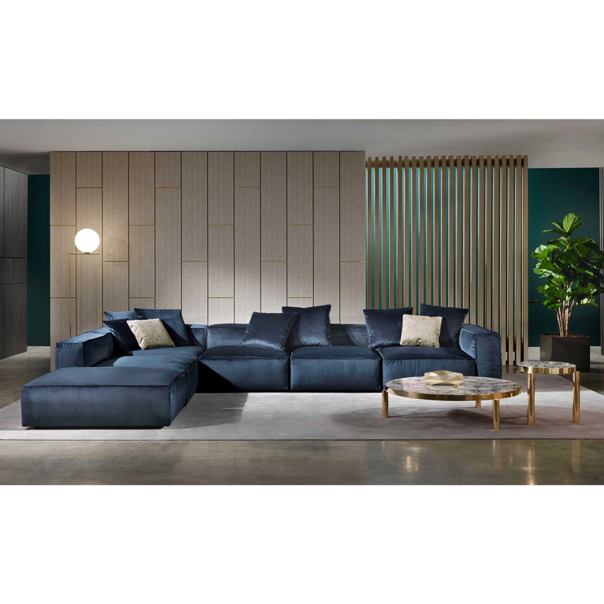 Feather Backrest/Armrest Sofa | Marelli Gary | Italianfurniture.com