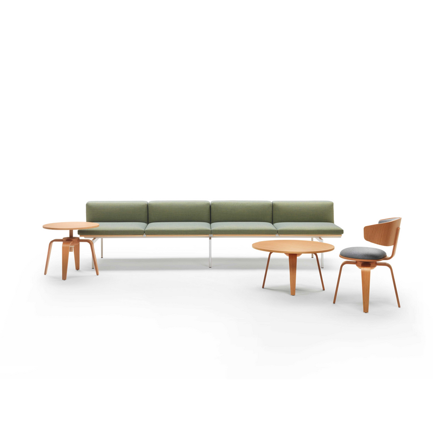 Modern Minimalist 2-Seater Bench | Marelli H-Sofa | Italianfurniture.com