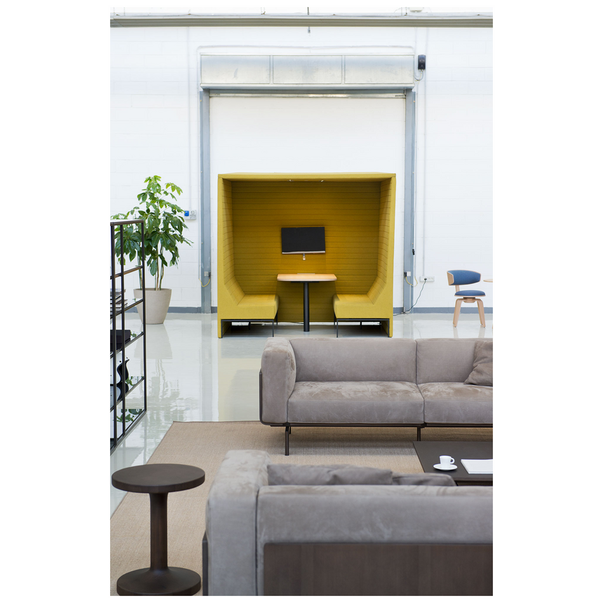 Metal Base Sofa | Marelli L-Sofa | Italianfurniture.com