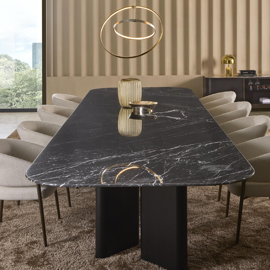 Curved Back Dining Chair | Marelli Linda | Italianfurniture.com