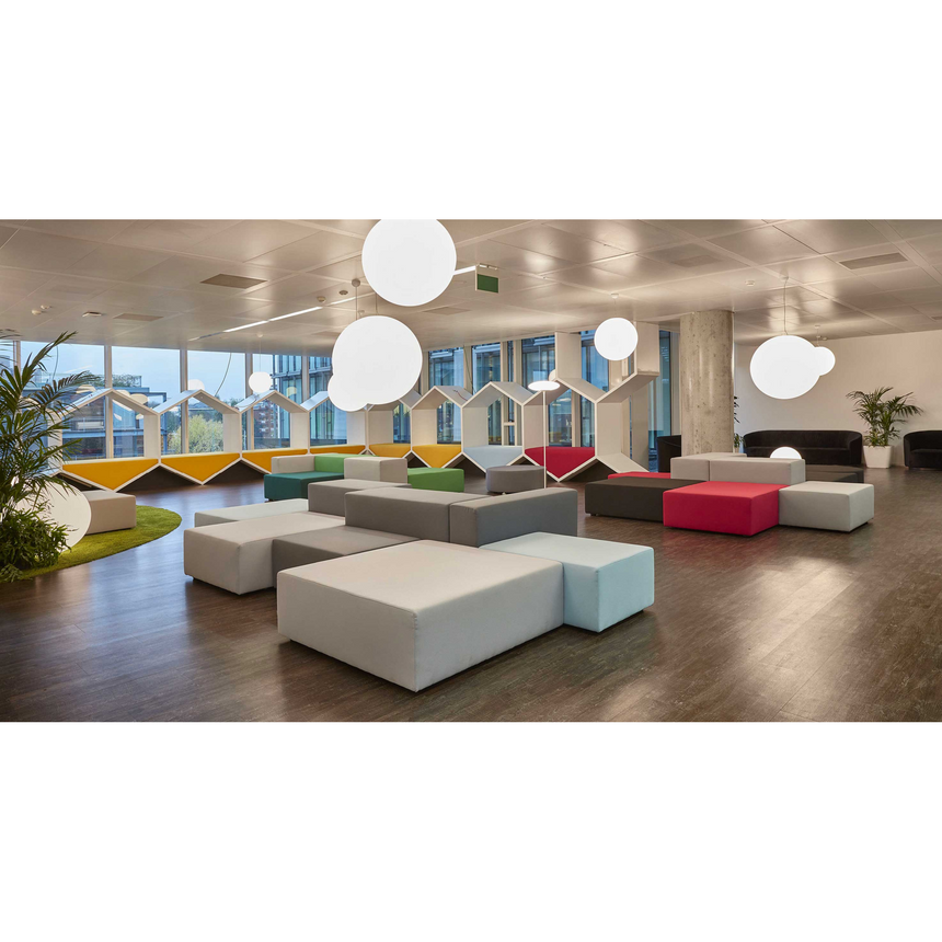 Geometrical Seat Modular Sofa | Marelli Lounge