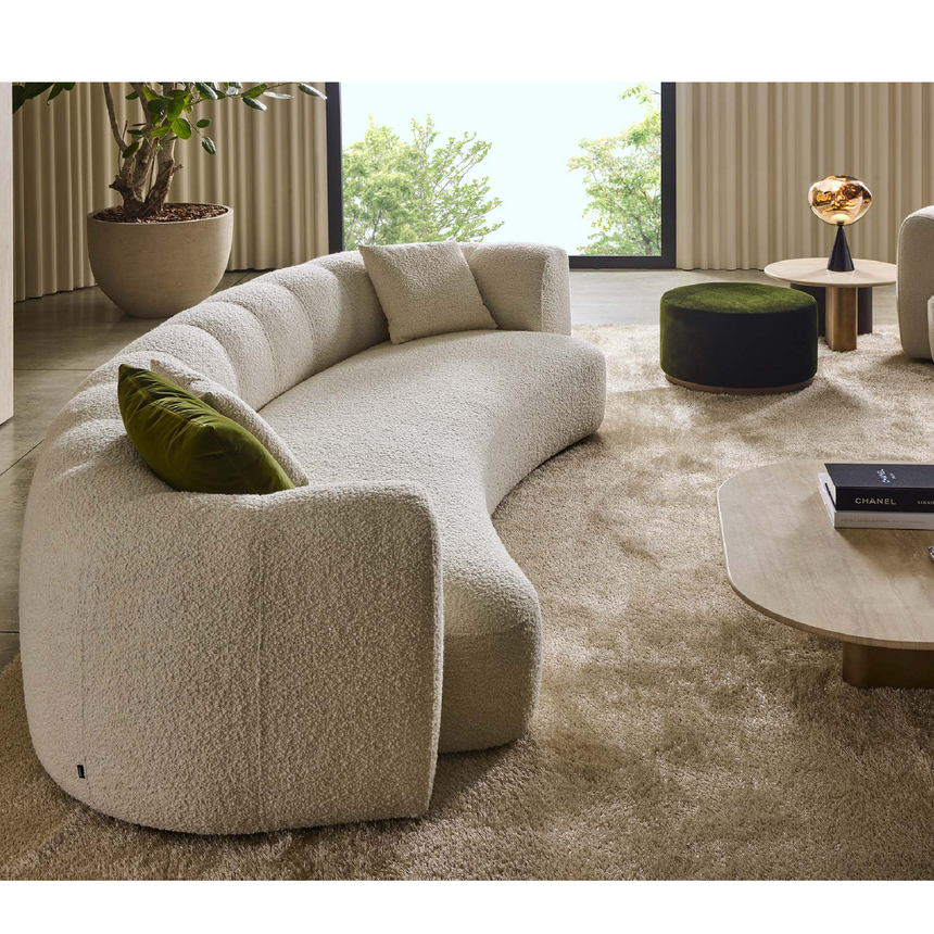 Channeled Backrest Sofa | Marelli Milo | Italianfurniture.com