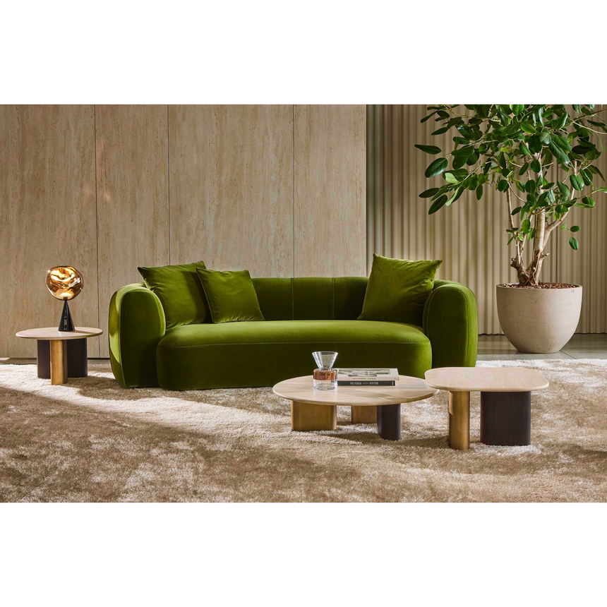 Channeled Backrest Sofa | Marelli Milo | Italianfurniture.com