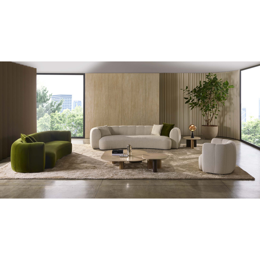 Channeled Backrest Sofa | Marelli Milo | Italianfurniture.com