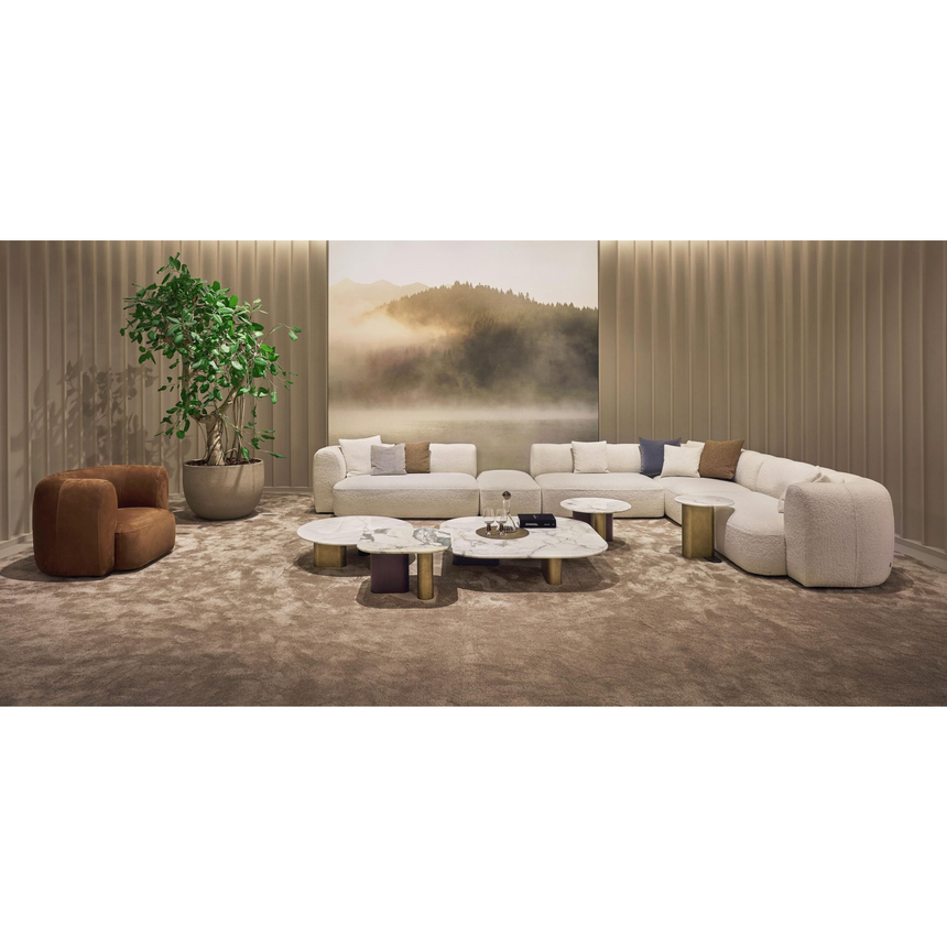 Channeled Back Side Sofa | Marelli Milo | Italianfurniture.com