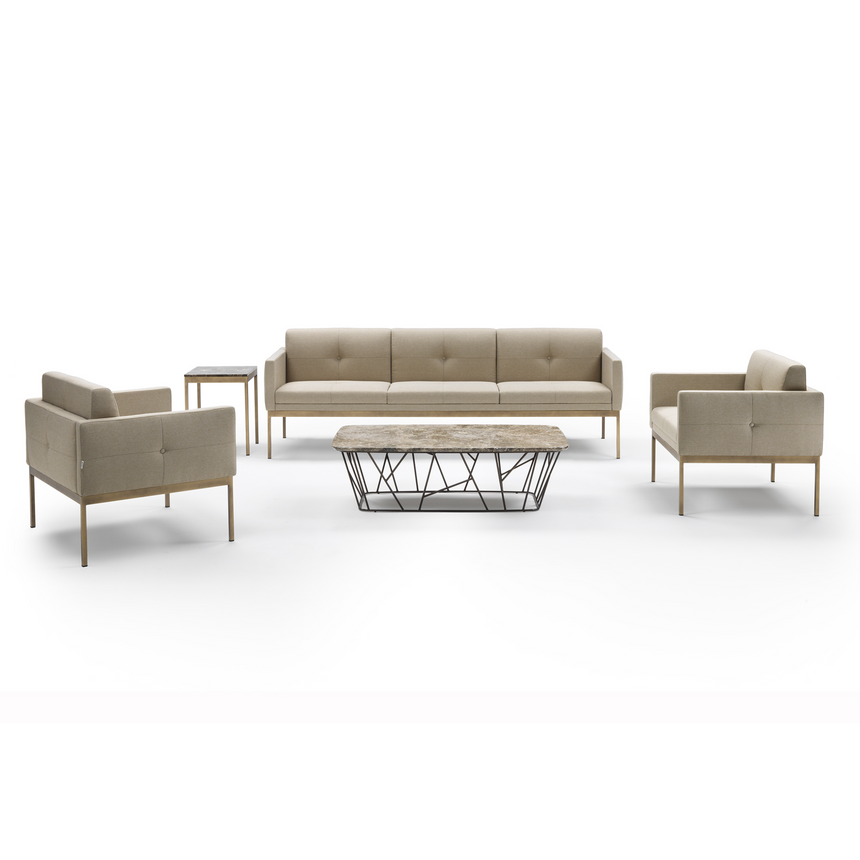 Angular Minimalist Armchair | Marelli Milton | Italianfurniture.com