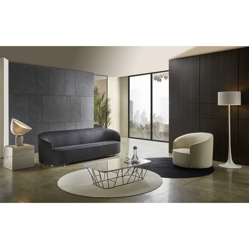 Curved Lounge Armchair | Marelli Moon