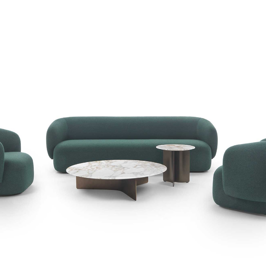 Rounded Back Sofa | Marelli Noah | Italianfurniture.com