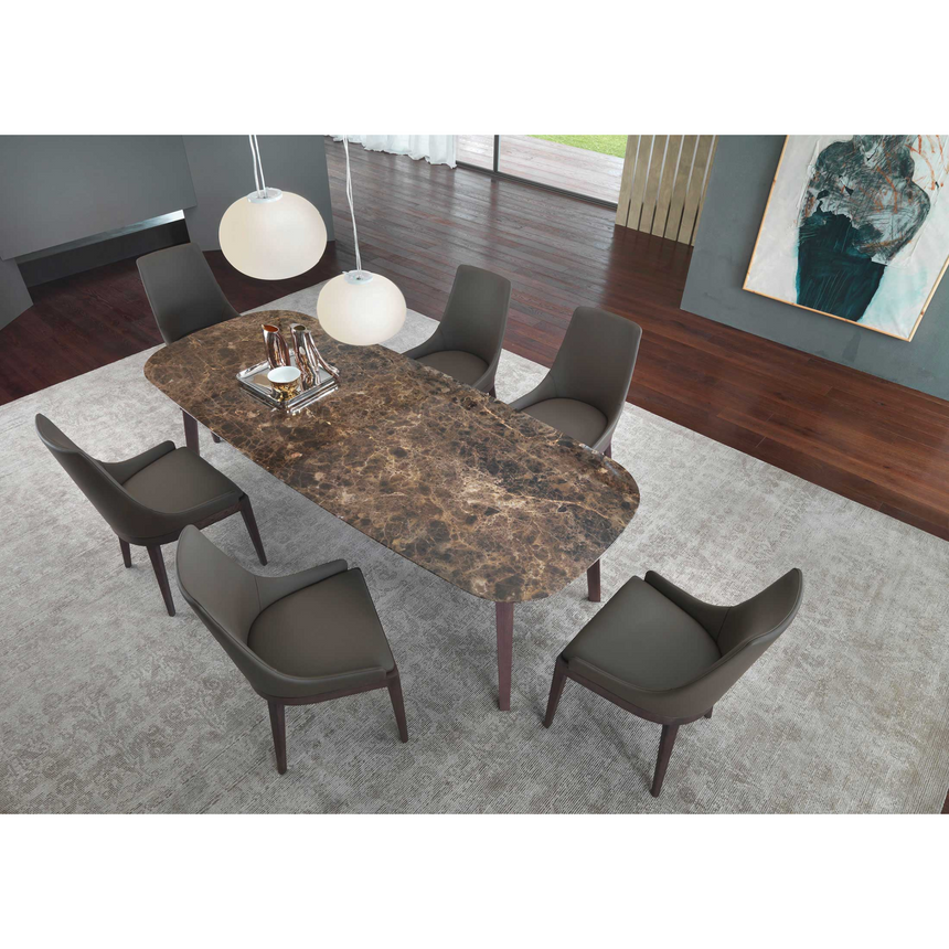 Sloped Back High Chair | Marelli Nicole | Italianfurniture.com