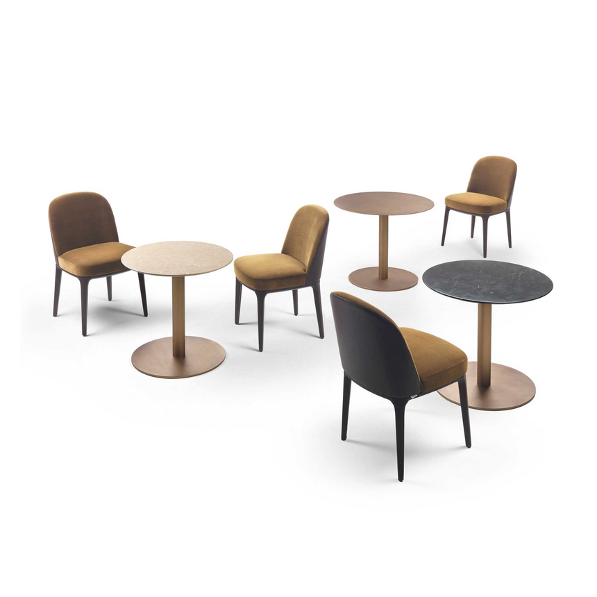 Curved Back Dining Chair | Marelli Paris | Italianfurniture.com