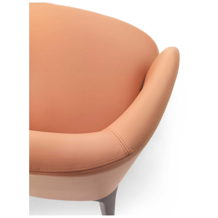 Curved Back Small Chair | Marelli Paris | Italianfurniture.com