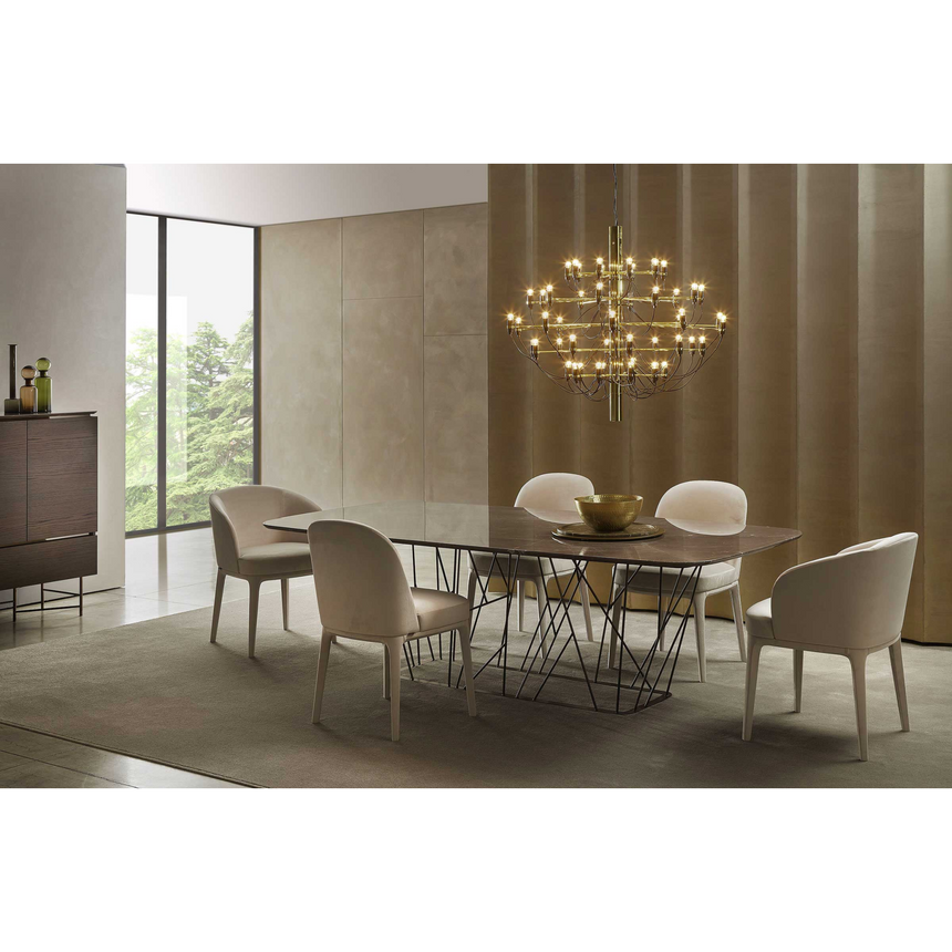 Curved Back Small Chair | Marelli Paris | Italianfurniture.com