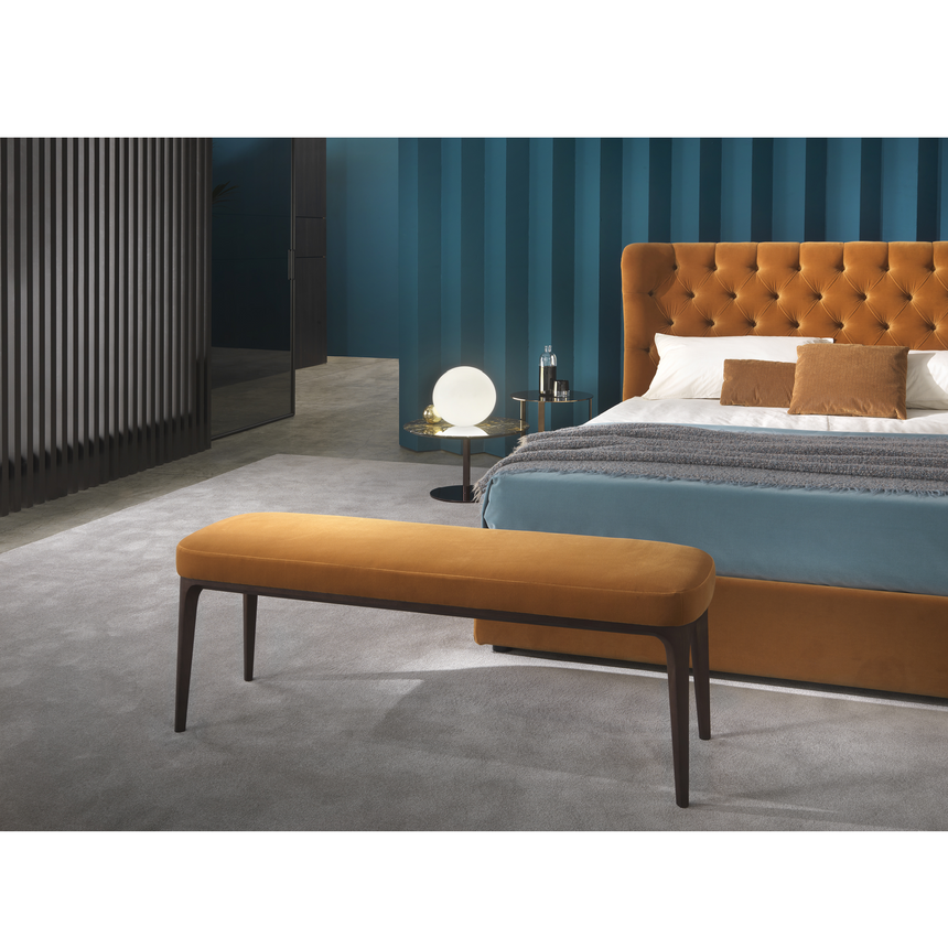 Upholstered Modern Bench | Marelli Paris | Italianfurniture.com