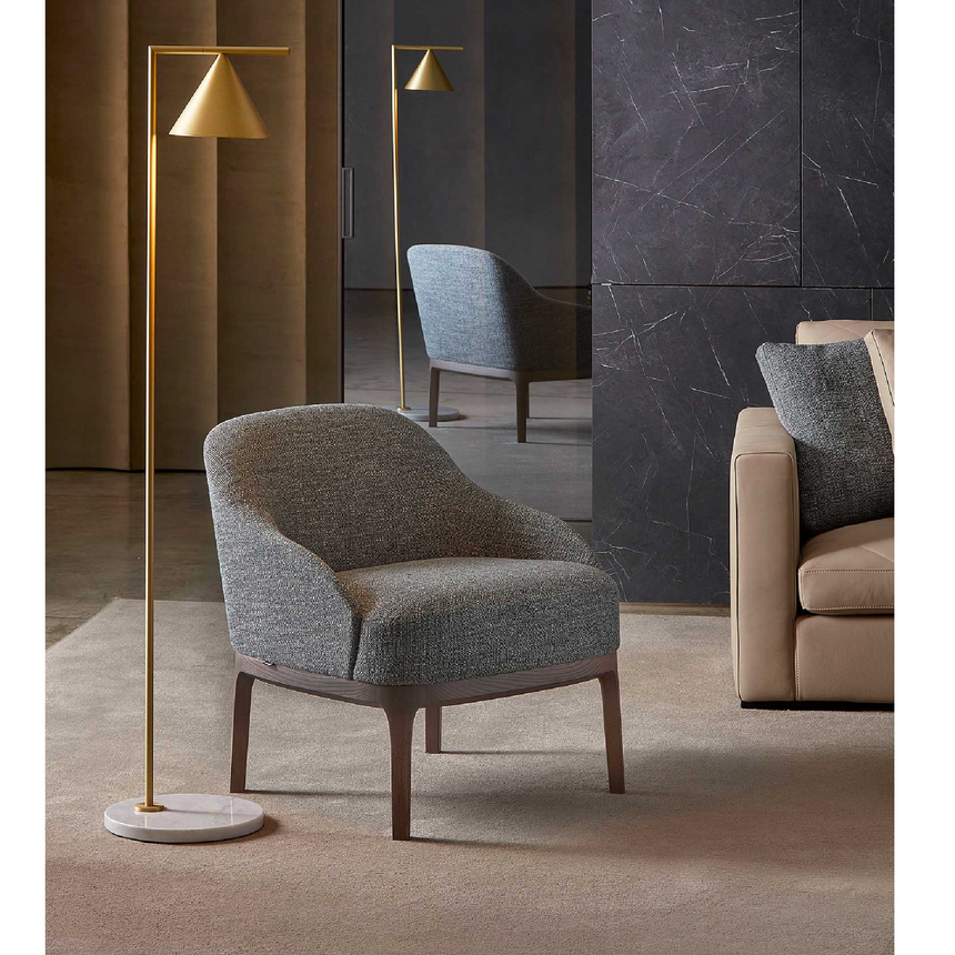 Curved Back Armchair | Marelli Paris | Italianfurniture.com