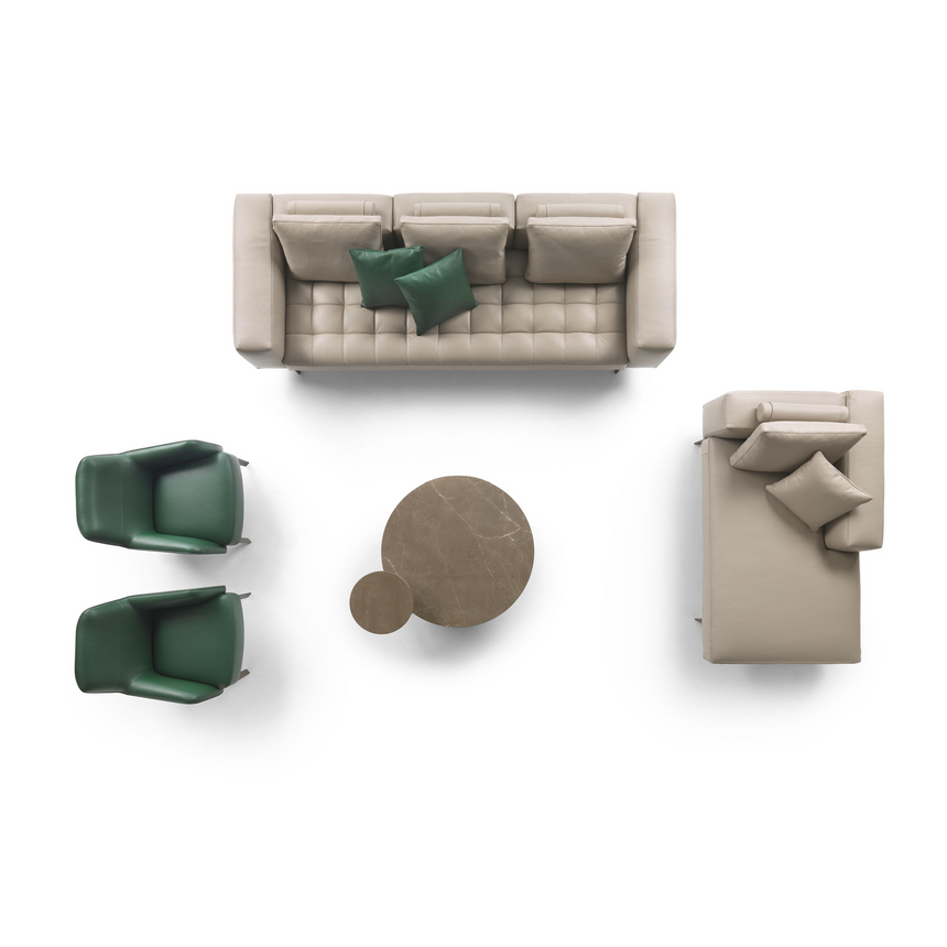 Minimalist Geometric Sofa | Marelli Richard | Italianfurniture.com