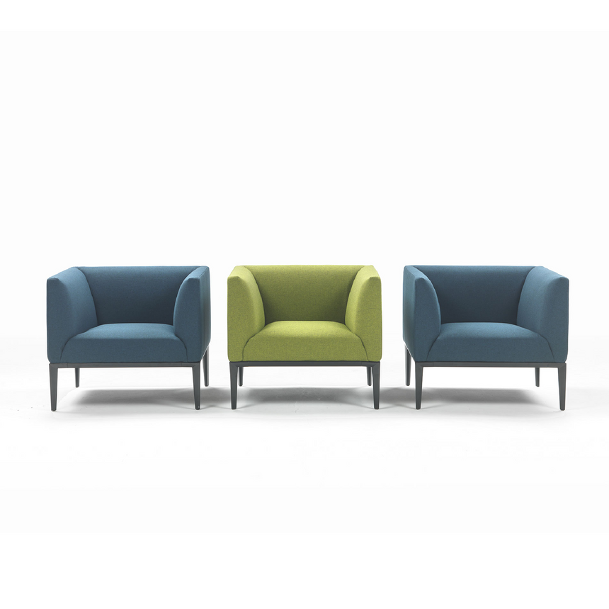 Sleek Upholstered Lounge Armchair | Marelli Smart | Italianfurniture.com