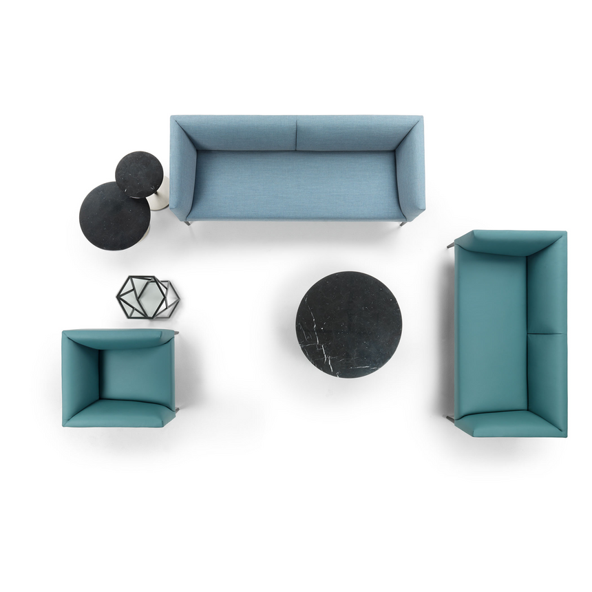 Sleek Upholstered Lounge Armchair | Marelli Smart | Italianfurniture.com