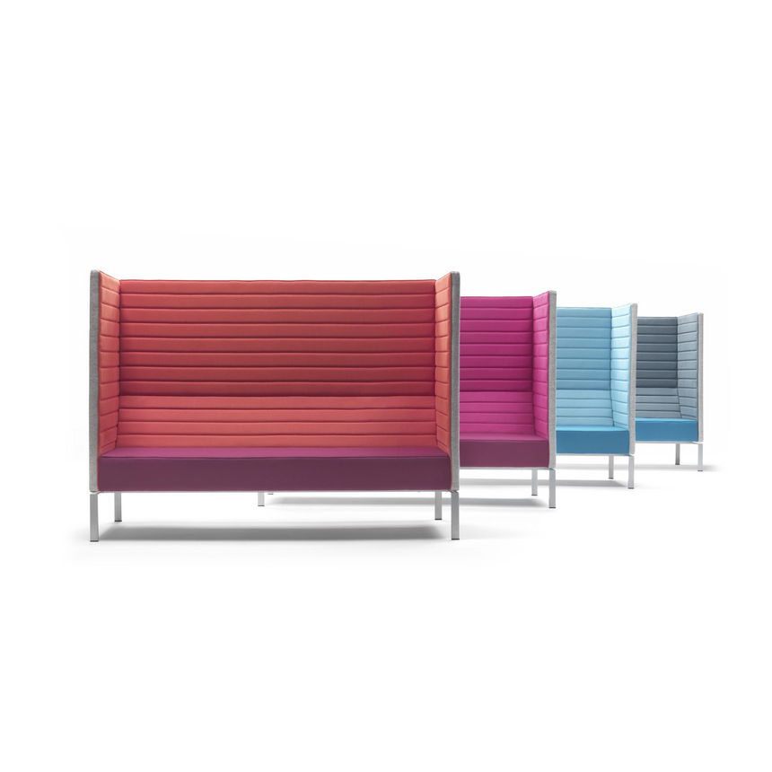 Horizontal Lined Sofa | Marelli Stripes | Italianfurniture.com