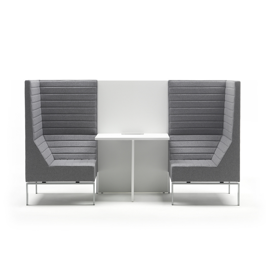 Horizontal Lined Corner Sofa | Marelli Stripes | Italianfuniture.com