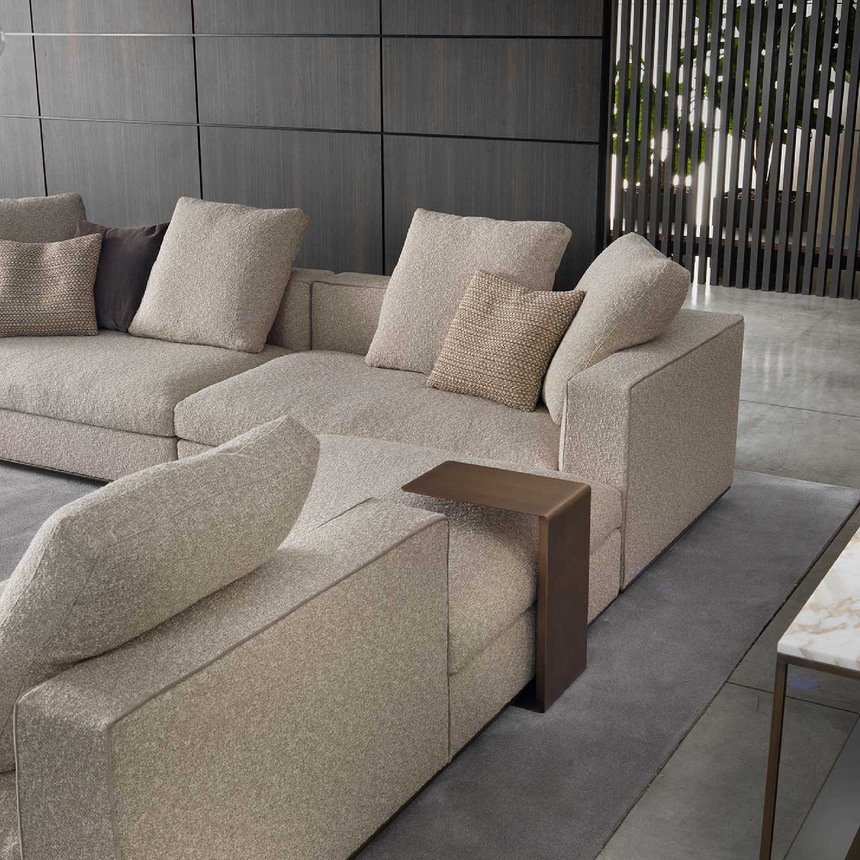 Folded Metal End Table | Marelli Mini | Italianfurniture.com