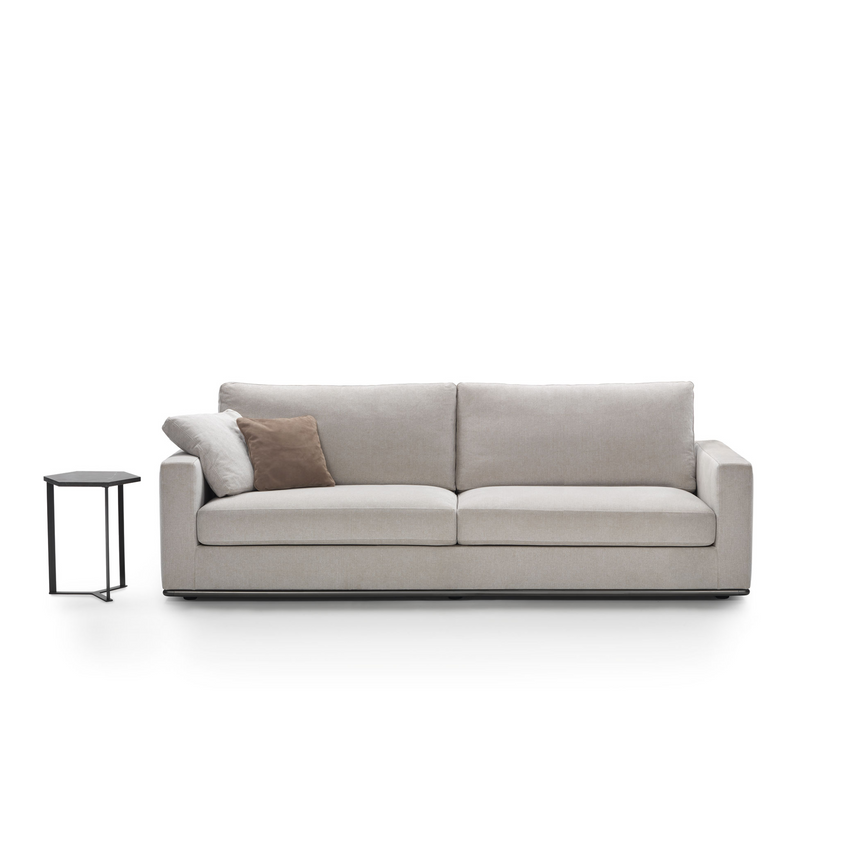 Metal Base Minimalist Angular Sofa | Marelli Oliver | Italianfurniture.com