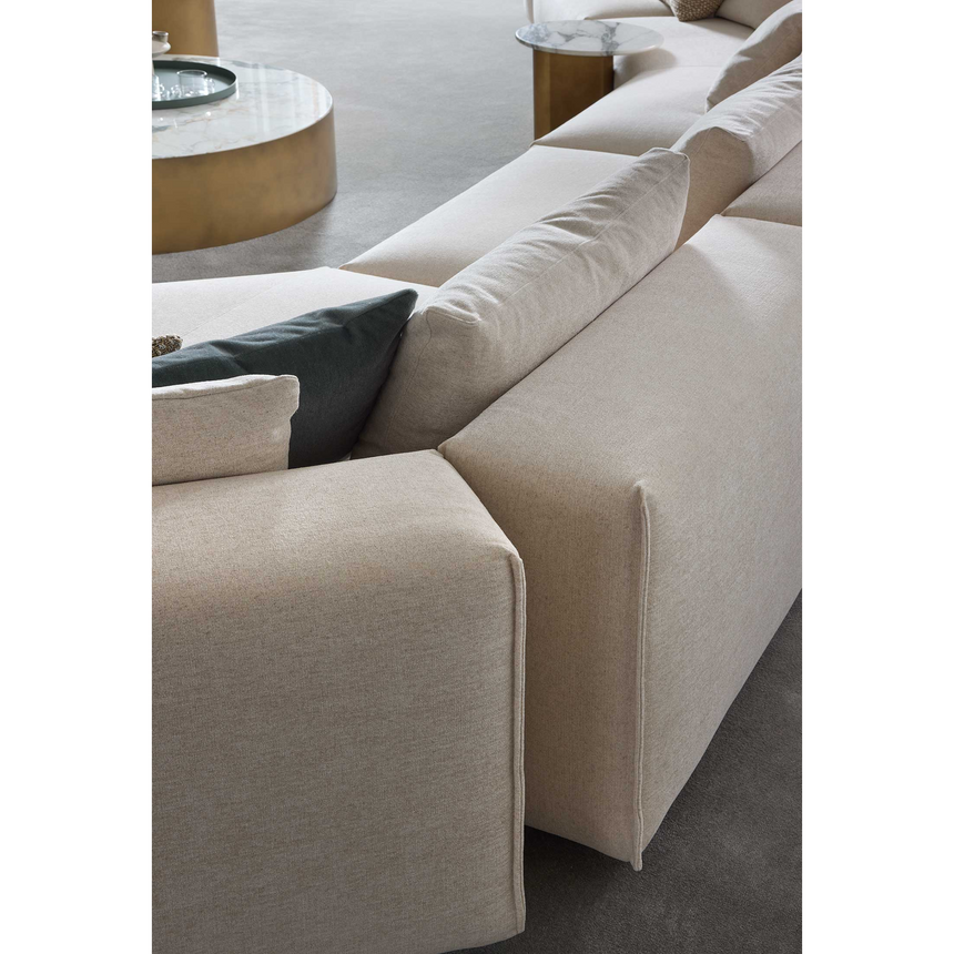 Vertical Seam Corner Sofa | Marelli Yann | Italianfurniture.com