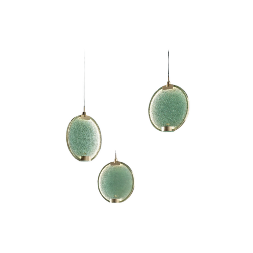 Round Linear Trio Hanging Lamp | Masiero Horo