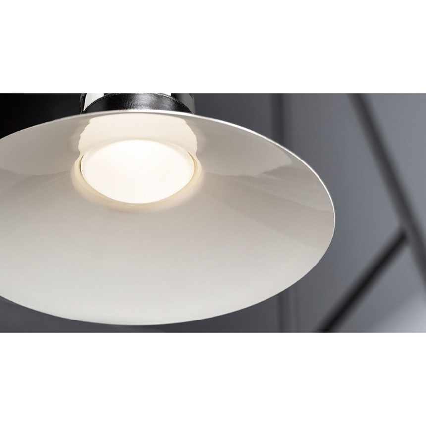 Leather Strapped Bell Hanging Lamp | Masiero Cordea | Italianfurniture.com