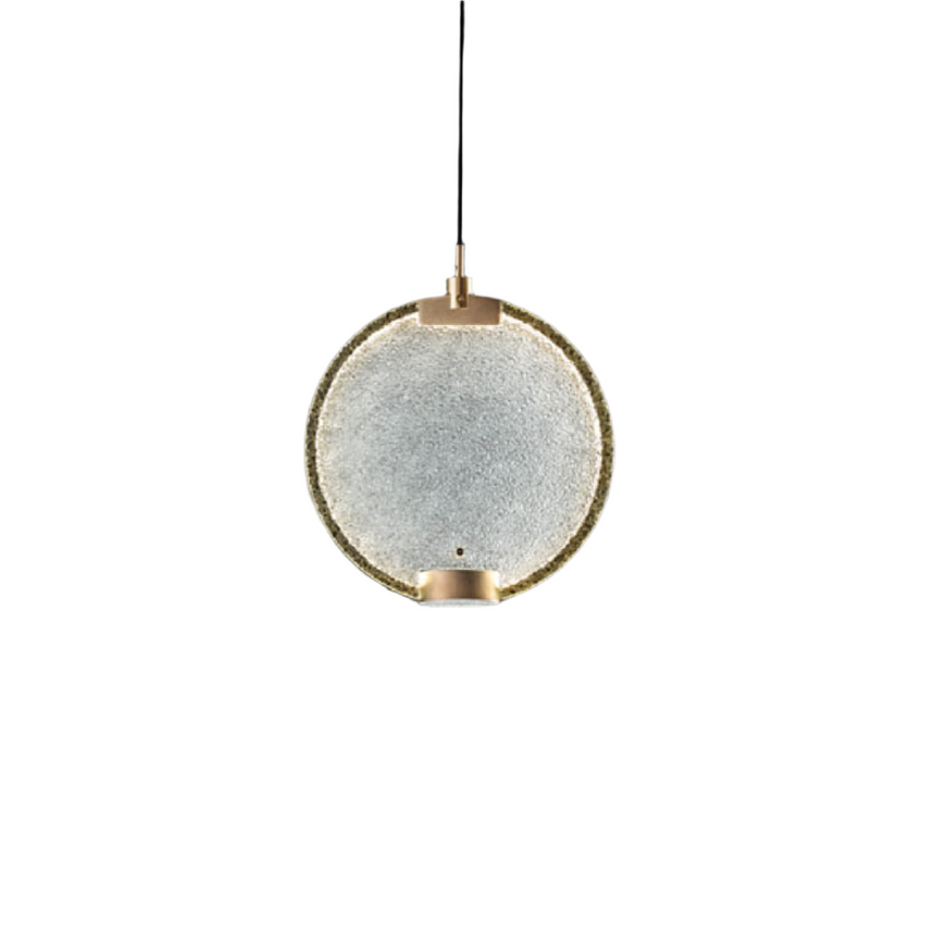 Round Prism Glass Hanging Lamp | Masiero Horo