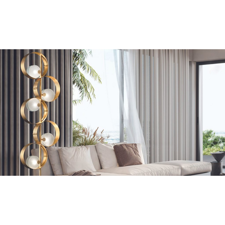 Five-Ring Metal Floor Lamp | Masiero Sound