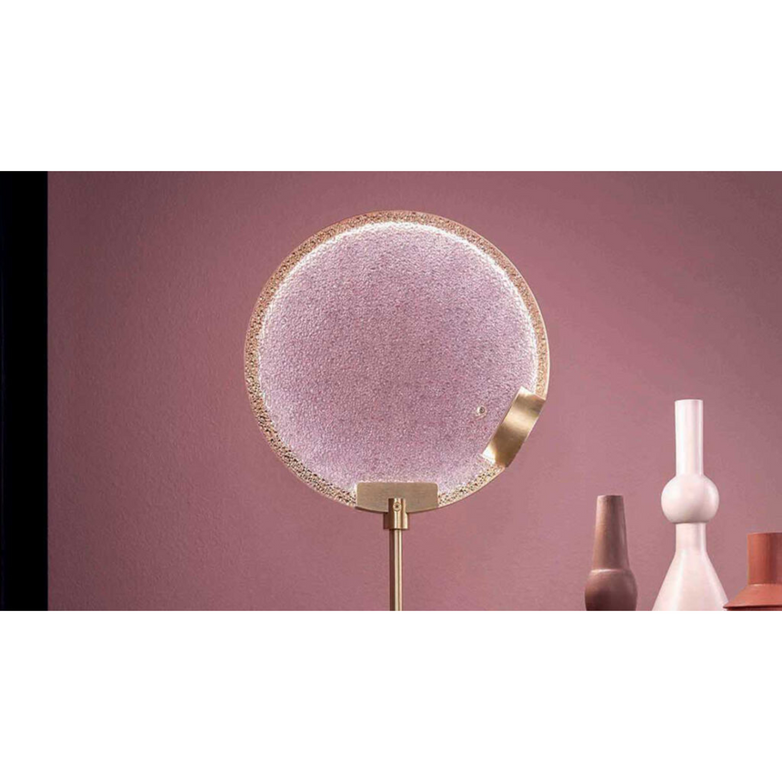 Round Prism Glass Table Lamp | Masiero Horo | Italianfurniture.com