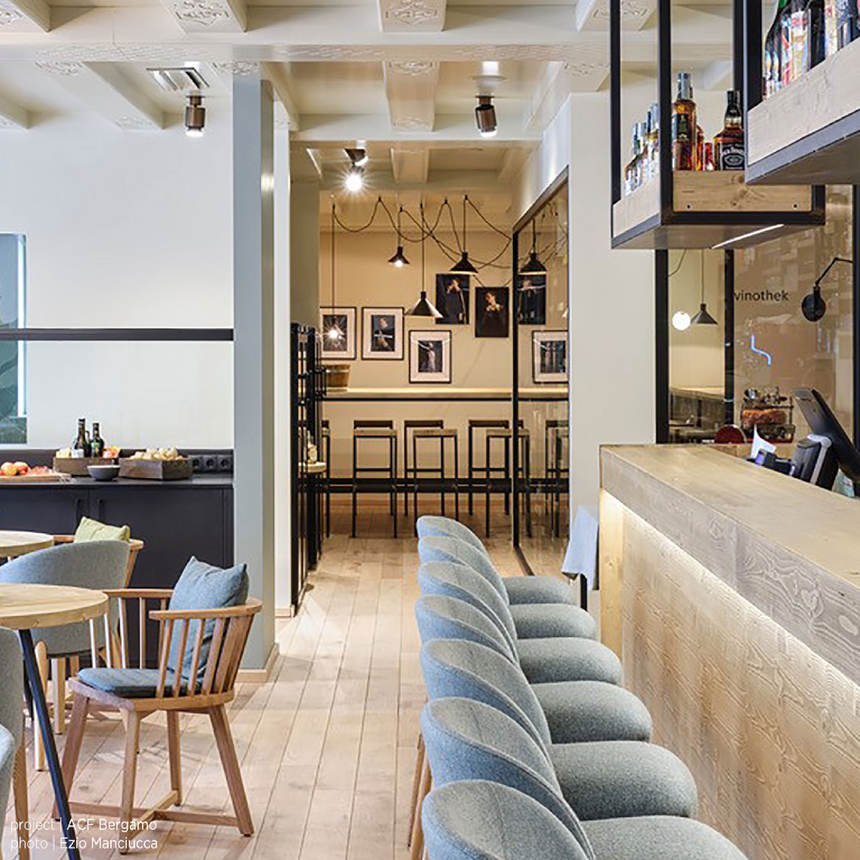 Conical-Shades Floor Lamp | Mogg Cerberina | Italianfurniture.com